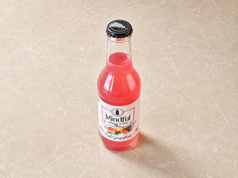 Mindful Pink Grapefruit Soda