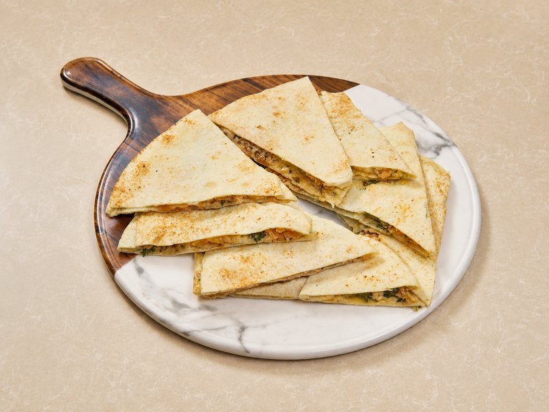 Salmon Pita Bites
