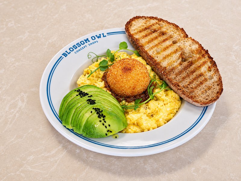 Cheezy Scrambled Brunch