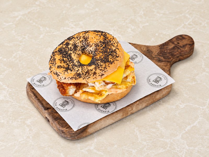 Bagel Ομελέτα