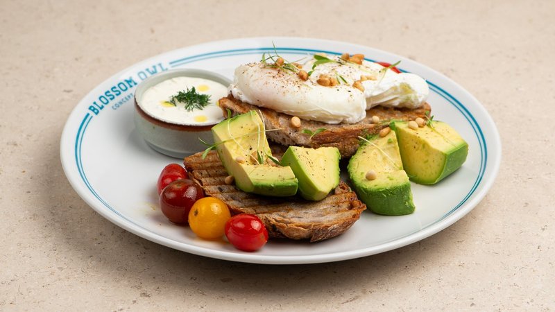 Poached Eggs n' Avo Bruschetta