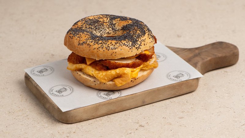 Bagel Ομελέτα