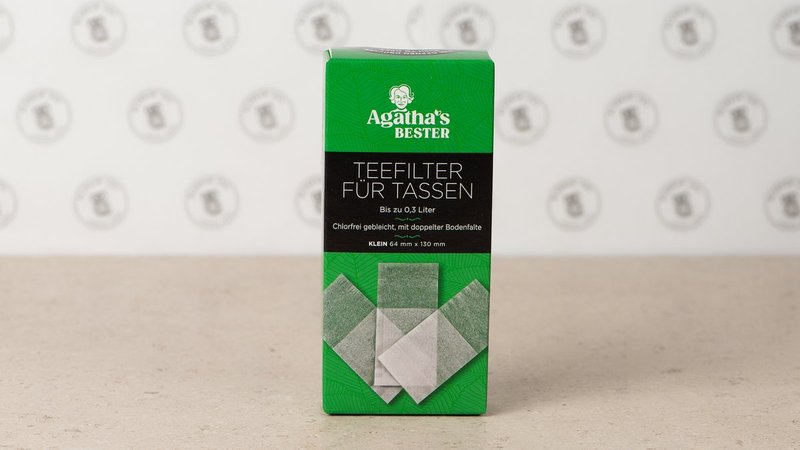 Φίλτρα Τσαγιού Φακελάκι Agatha΄s Bester 100 pcs
