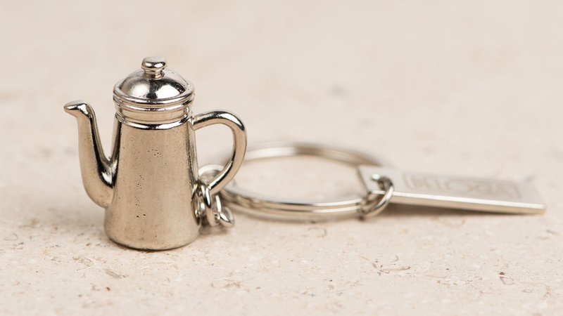 Μπρελόκ Kettle Hario Silver Eco