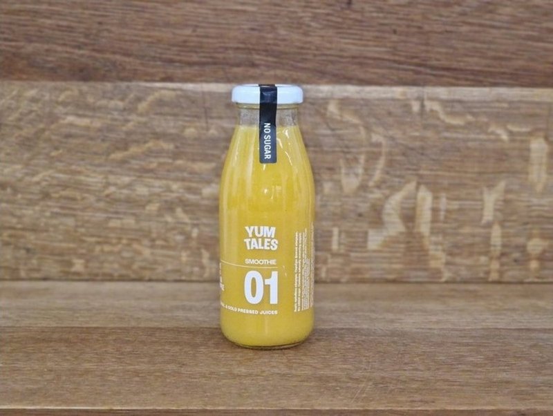 YumTales Smoothie Πορτοκάλι, Μάνγκο, Μπανάνα, Ανανάς, Μήλο