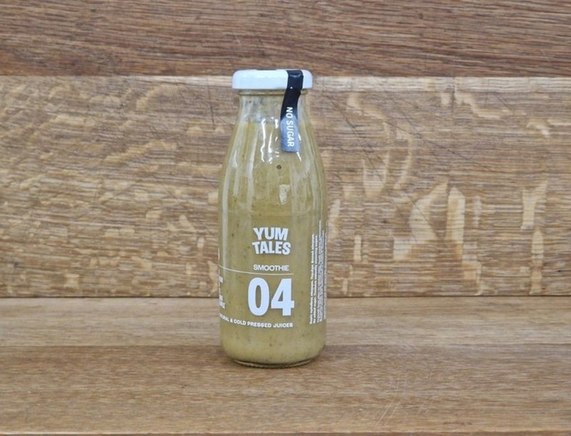 YumTales Smoothie Ακτινίδιο, Σπανάκι, Αχλάδι, Μήλο, Μπανάνα, Ανανάς