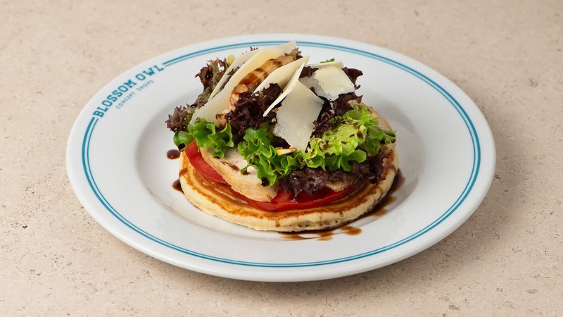 Chicken Parma Pancake