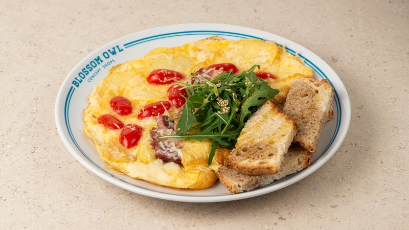 Smoked Pork Omelette