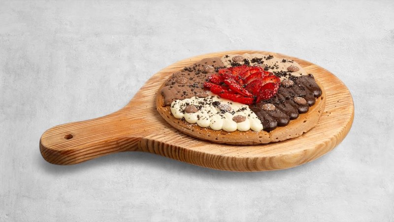 Four Praline Pizza Pancake