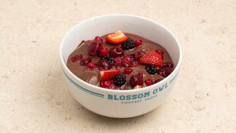 Bitter Berry Profiterole