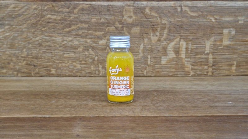 Feeju Endurance Shot Orange, Ginger and Tumeric